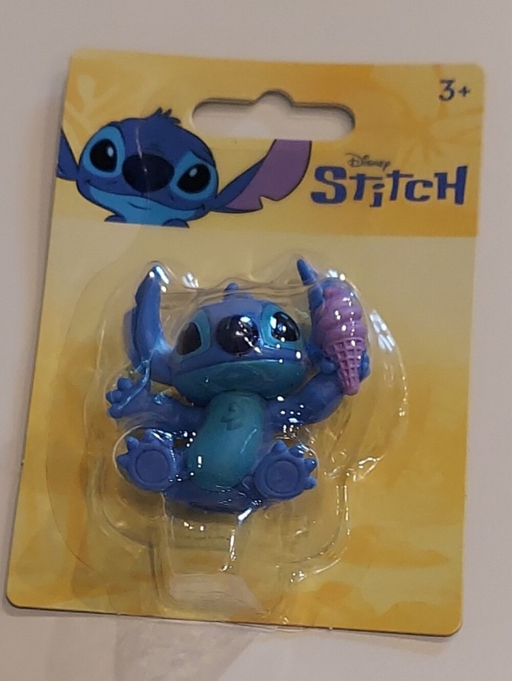 Disney Stitch With Purple Ice Cream Cone Collectible Figurine